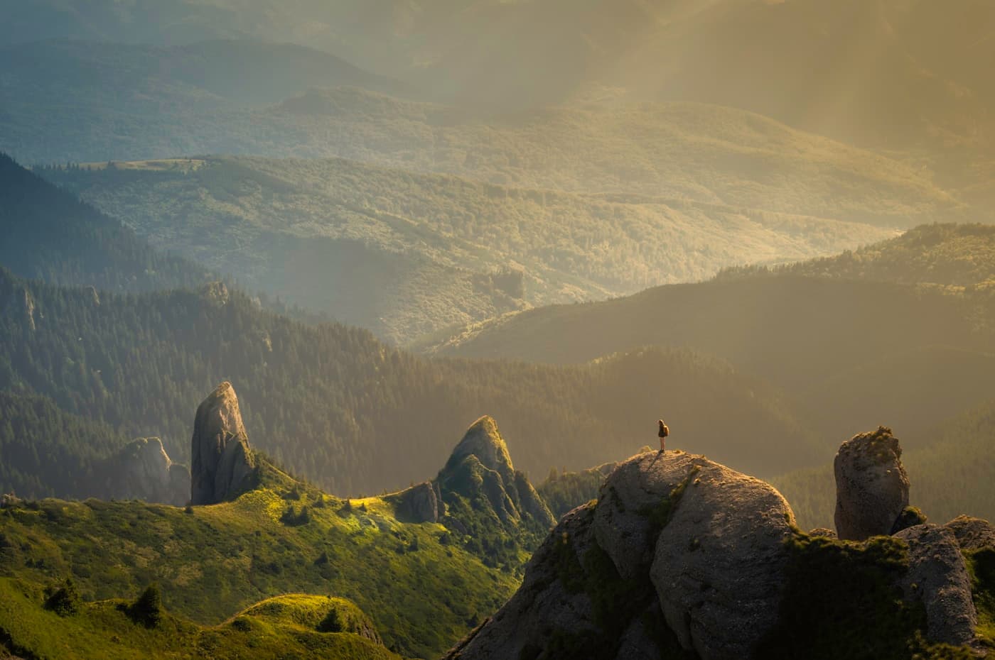 Mountain landscape — illustrative of the view from a Bend butte.